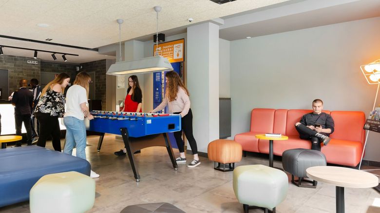 <b>A&O Frankfurt Galluswarte Lobby</b>. Images powered by <a href="https://www.leonardoworldwide.com/" title="Leonardo Worldwide" target="_blank">Leonardo</a>.