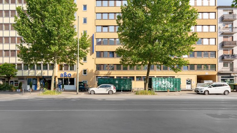 <b>A&O Frankfurt Galluswarte Exterior</b>. Images powered by <a href="https://www.leonardoworldwide.com/" title="Leonardo Worldwide" target="_blank">Leonardo</a>.