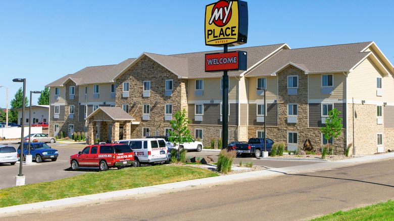 My Place Hotel-Dickinson Exterior. Images powered by <a href="https://www.leonardoworldwide.com" target="_blank" rel="noopener">Leonardo</a>.