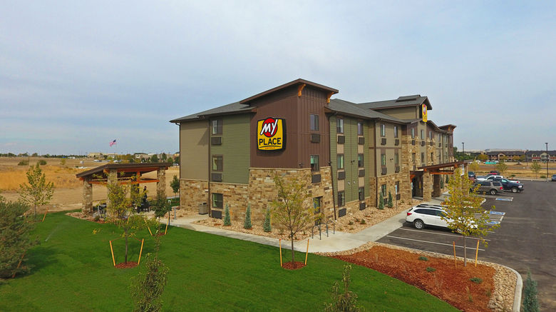 My Place Hotel-Loveland Exterior. Images powered by <a href="https://www.leonardoworldwide.com" target="_blank" rel="noopener">Leonardo</a>.