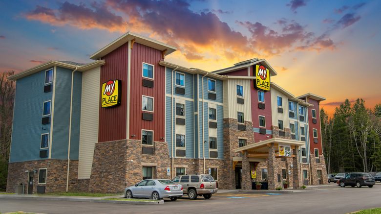 My Place Hotel-Marquette Exterior. Images powered by <a href="https://www.leonardoworldwide.com" target="_blank" rel="noopener">Leonardo</a>.