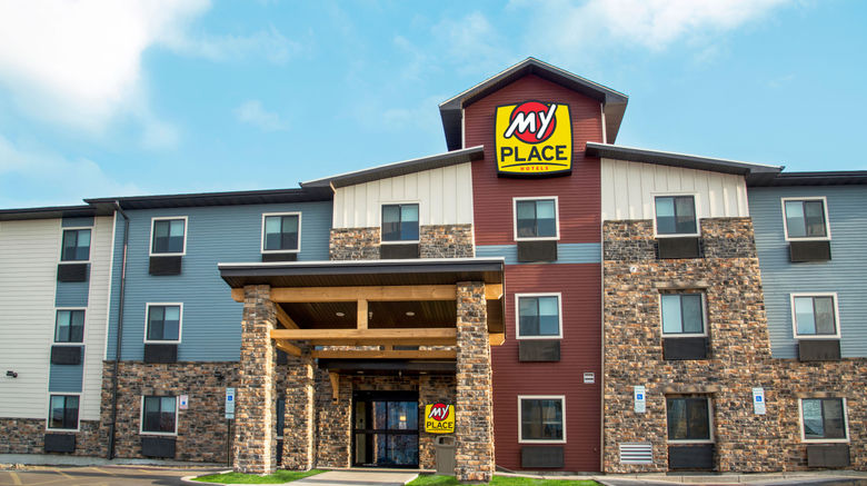 My Place Hotel-Sioux Falls Exterior. Images powered by <a href="https://www.leonardoworldwide.com" target="_blank" rel="noopener">Leonardo</a>.