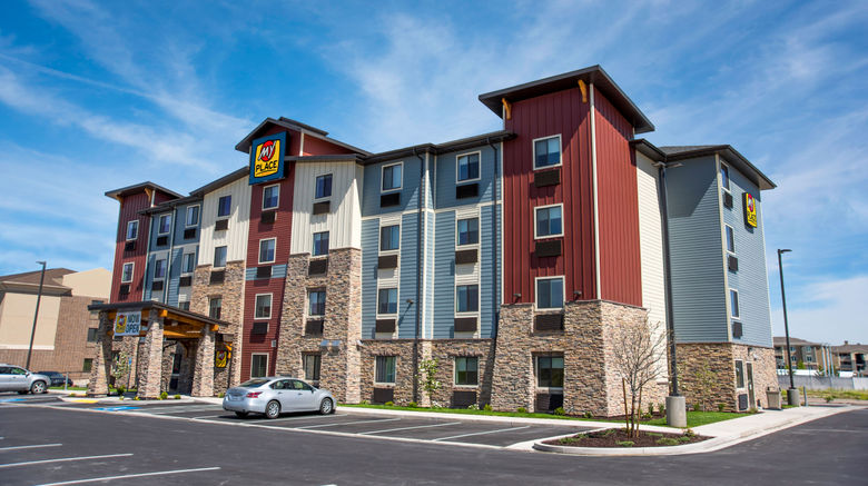 My Place Hotel-West Valley City Exterior. Images powered by <a href="https://www.leonardoworldwide.com" target="_blank" rel="noopener">Leonardo</a>.