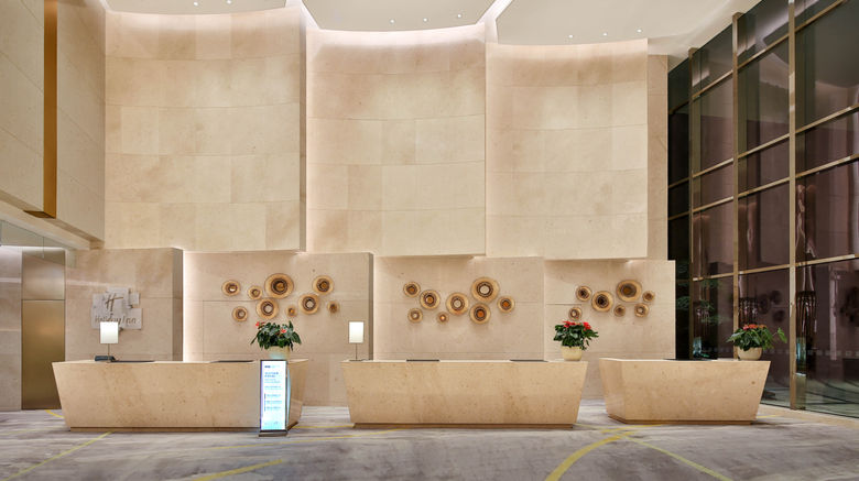 <b>Holiday Inn Chengdu Qinhuang Lobby</b>. Images powered by <a href="https://www.leonardoworldwide.com/" title="Leonardo Worldwide" target="_blank">Leonardo</a>.