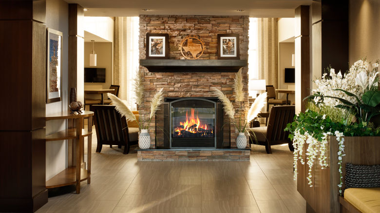 <b>Staybridge Suites Fort Worth Lobby</b>. Images powered by <a href="https://www.leonardoworldwide.com/" title="Leonardo Worldwide" target="_blank">Leonardo</a>.