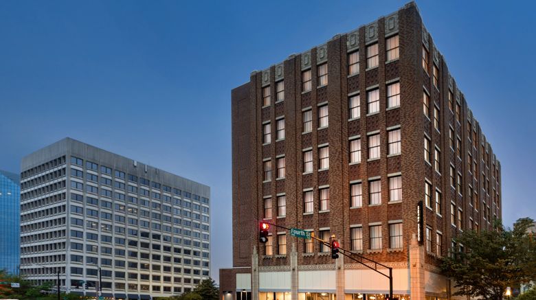 Hotel Indigo Winston-Salem Downtown Exterior. Images powered by <a href="http://www.leonardo.com" target="_blank" rel="noopener">Leonardo</a>.