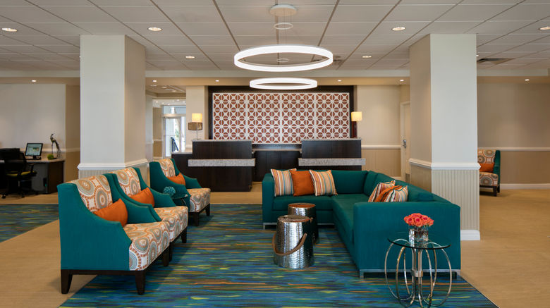 <b>Holiday Inn Sarasota-Lido Beach Lobby</b>. Images powered by <a href="https://leonardo.com/" title="Leonardo Worldwide" target="_blank">Leonardo</a>.