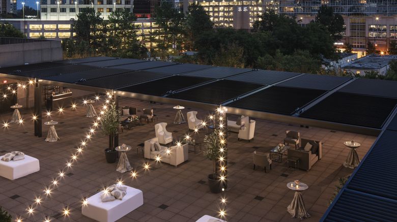 <b>Four Seasons Hotel Atlanta Exterior</b>. Images powered by <a href="https://www.leonardoworldwide.com/" title="Leonardo Worldwide" target="_blank">Leonardo</a>.