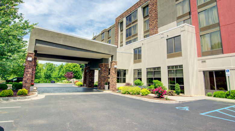 <b>Holiday Inn Express Blacksburg Exterior</b>. Images powered by <a href="https://www.leonardoworldwide.com/" title="Leonardo Worldwide" target="_blank">Leonardo</a>.