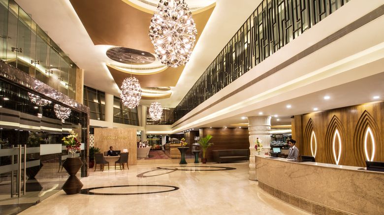 <b>Crowne Plaza Ahmedabad City Centre Lobby</b>. Images powered by <a href="https://www.leonardoworldwide.com/" title="Leonardo Worldwide" target="_blank">Leonardo</a>.