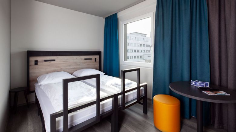 <b>A&O Hotel Frankfurt Ostend Room</b>. Images powered by <a href="https://www.leonardoworldwide.com/" title="Leonardo Worldwide" target="_blank">Leonardo</a>.