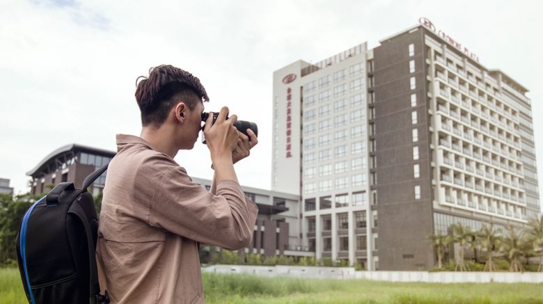 <b>Crowne Plaza Tainan Exterior</b>. Images powered by <a href="https://www.leonardoworldwide.com/" title="Leonardo Worldwide" target="_blank">Leonardo</a>.