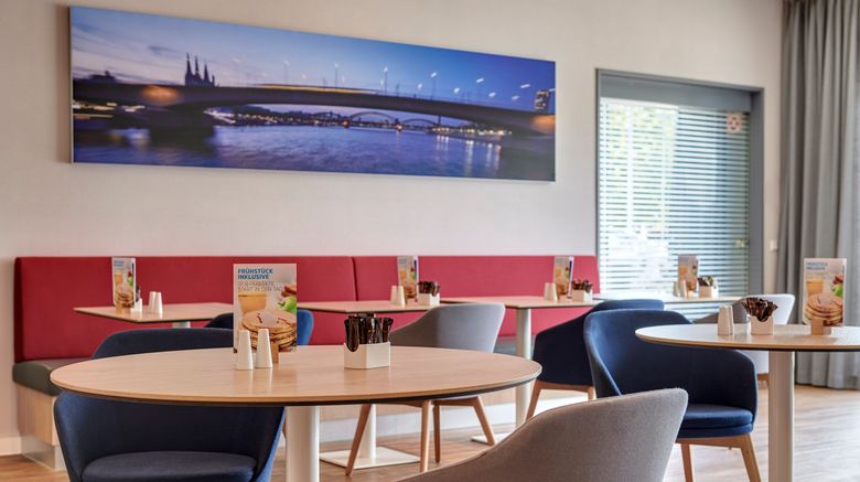<b>Holiday Inn Express Cologne Muelheim Restaurant</b>. Images powered by <a href="https://www.leonardoworldwide.com/" title="Leonardo Worldwide" target="_blank">Leonardo</a>.