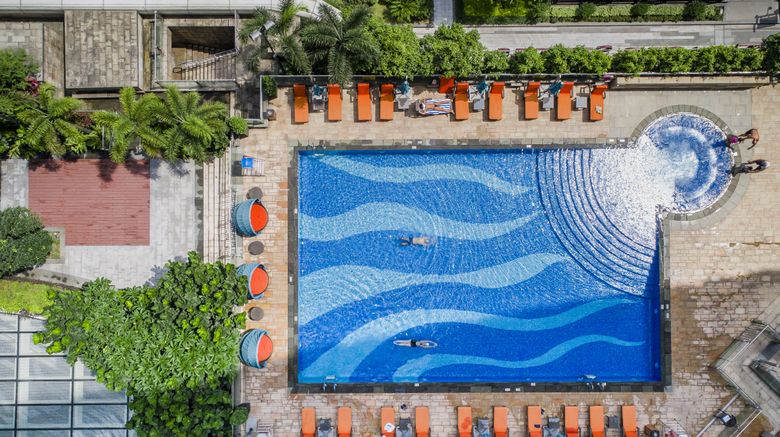 <b>Fraser Suites Guangzhou Pool</b>. Images powered by <a href="https://www.leonardoworldwide.com/" title="Leonardo Worldwide" target="_blank">Leonardo</a>.