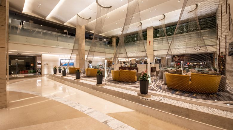 <b>Holiday Inn Qingdao City Center Lobby</b>. Images powered by <a href="https://www.leonardoworldwide.com/" title="Leonardo Worldwide" target="_blank">Leonardo</a>.