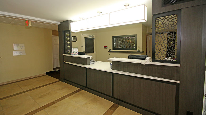 <b>Candlewood Suites Newport News Lobby</b>. Images powered by <a href="https://www.leonardoworldwide.com/" title="Leonardo Worldwide" target="_blank">Leonardo</a>.