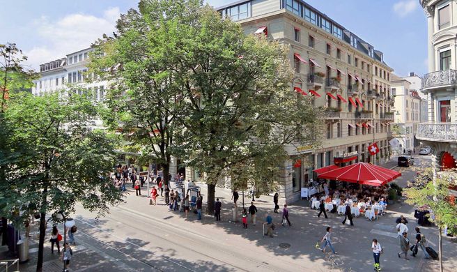 Hotel St Gotthard Exterior