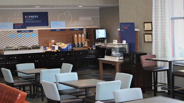 <b>Holiday Inn Express & Suites Rockingham Restaurant</b>. Images powered by <a href="https://www.leonardoworldwide.com/" title="Leonardo Worldwide" target="_blank">Leonardo</a>.
