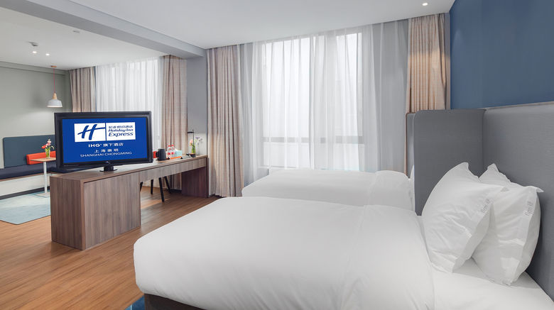 <b>Holiday Inn Express Shanghai Chongming Room</b>. Images powered by <a href="https://www.leonardoworldwide.com/" title="Leonardo Worldwide" target="_blank">Leonardo</a>.