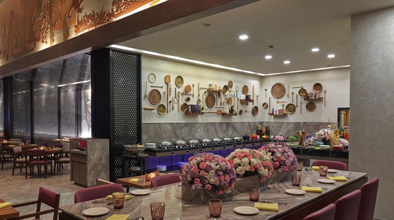 <b>Vivanta Kolkata EM Bypass Restaurant</b>. Images powered by <a href="https://www.leonardoworldwide.com/" title="Leonardo Worldwide" target="_blank">Leonardo</a>.