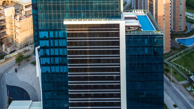 <b>Crowne Plaza Barranquilla Exterior</b>. Images powered by <a href="https://www.leonardoworldwide.com/" title="Leonardo Worldwide" target="_blank">Leonardo</a>.