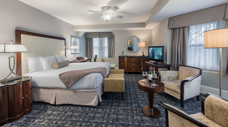 The Wayne Hotel Room