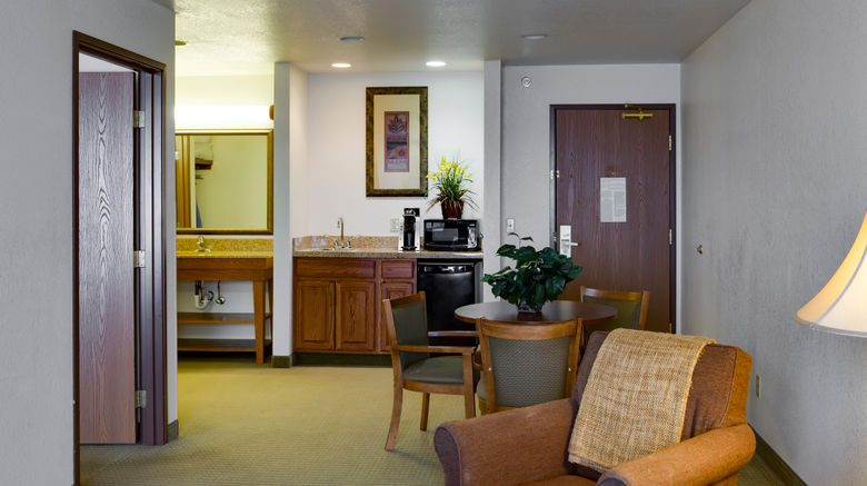 <b>Holiday Inn Express Hotel & Suites Room</b>. Images powered by <a href="https://www.leonardoworldwide.com/" title="Leonardo Worldwide" target="_blank">Leonardo</a>.