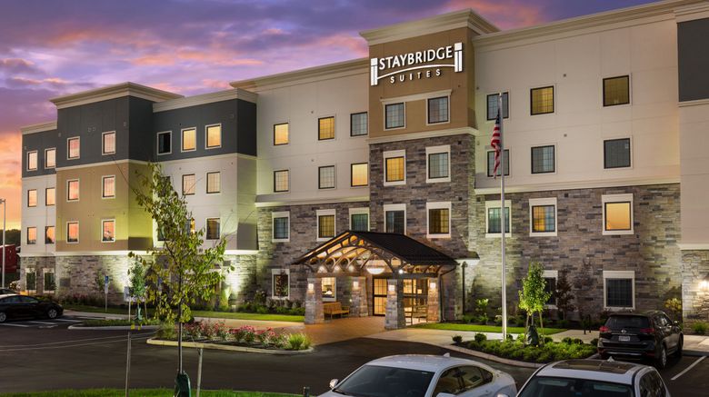 Staybridge Suites Columbus Exterior. Images powered by <a href="https://www.leonardoworldwide.com" target="_blank" rel="noopener">Leonardo</a>.