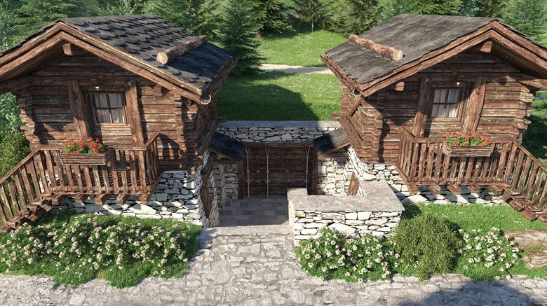 <b>Le Refuge de la Traye Exterior</b>. Images powered by <a href="https://www.leonardoworldwide.com/" title="Leonardo Worldwide" target="_blank">Leonardo</a>.