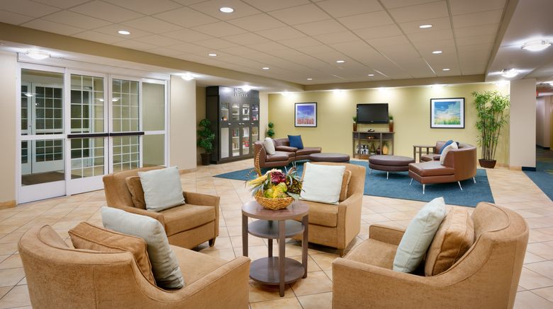 <b>Candlewood Suites Plano East Lobby</b>. Images powered by <a href="https://www.leonardoworldwide.com/" title="Leonardo Worldwide" target="_blank">Leonardo</a>.