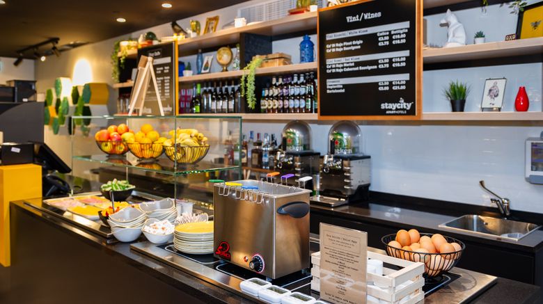 <b>Staycity Venice Mestre Restaurant</b>. Images powered by <a href="https://www.leonardoworldwide.com/" title="Leonardo Worldwide" target="_blank">Leonardo</a>.