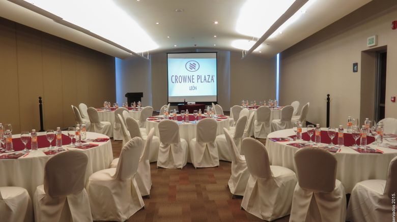 <b>Crowne Plaza Hotel Leon Gto Ballroom</b>. Images powered by <a href="https://www.leonardoworldwide.com/" title="Leonardo Worldwide" target="_blank">Leonardo</a>.