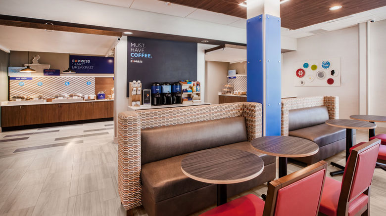 <b>Holiday Inn Express Kermit Restaurant</b>. Images powered by <a href="https://www.leonardoworldwide.com/" title="Leonardo Worldwide" target="_blank">Leonardo</a>.
