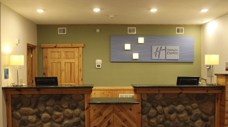 <b>Holiday Inn Express Munising Lobby</b>. Images powered by <a href="https://www.leonardoworldwide.com/" title="Leonardo Worldwide" target="_blank">Leonardo</a>.