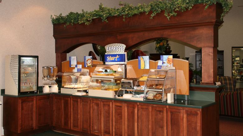 <b>Holiday Inn Express Hotel & Suites Restaurant</b>. Images powered by <a href="https://www.leonardoworldwide.com/" title="Leonardo Worldwide" target="_blank">Leonardo</a>.
