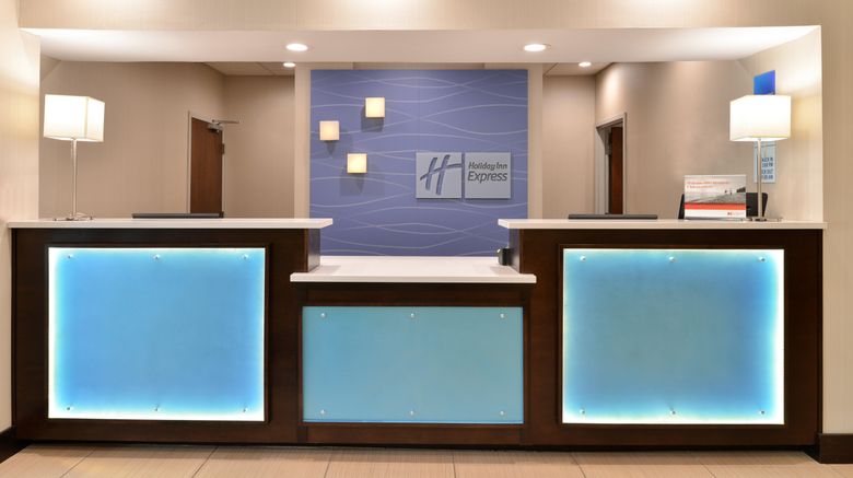 <b>Holiday Inn Express & Suites Cincinnati Lobby</b>. Images powered by <a href="https://www.leonardoworldwide.com/" title="Leonardo Worldwide" target="_blank">Leonardo</a>.