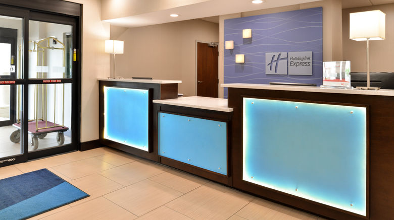 <b>Holiday Inn Express & Suites Cincinnati Lobby</b>. Images powered by <a href="https://www.leonardoworldwide.com/" title="Leonardo Worldwide" target="_blank">Leonardo</a>.
