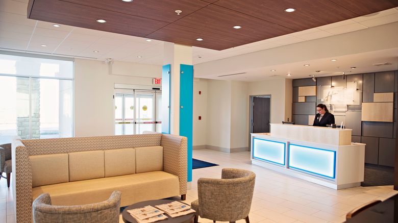 <b>Holiday Inn Express & Suites Rantoul Lobby</b>. Images powered by <a href="https://www.leonardoworldwide.com/" title="Leonardo Worldwide" target="_blank">Leonardo</a>.