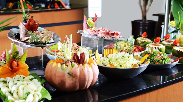 <b>Holiday Inn Parque Anhembi Restaurant</b>. Images powered by <a href="https://www.leonardoworldwide.com/" title="Leonardo Worldwide" target="_blank">Leonardo</a>.