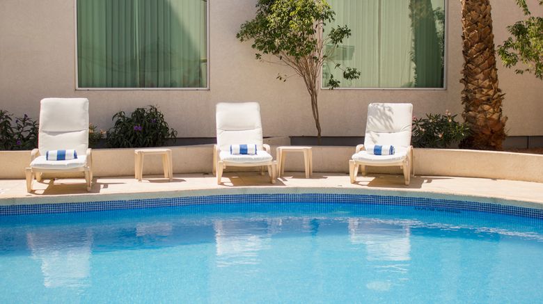<b>Holiday Inn Hotel/Suites Hermosillo Arpt Pool</b>. Images powered by <a href="https://www.leonardoworldwide.com/" title="Leonardo Worldwide" target="_blank">Leonardo</a>.