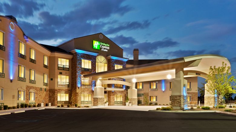 <b>Holiday Inn Express & Suites Nampa Exterior</b>. Images powered by <a href="https://www.leonardoworldwide.com/" title="Leonardo Worldwide" target="_blank">Leonardo</a>.