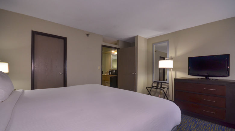 <b>Holiday Inn Express/Suites Fayetteville Room</b>. Images powered by <a href="https://www.leonardoworldwide.com/" title="Leonardo Worldwide" target="_blank">Leonardo</a>.