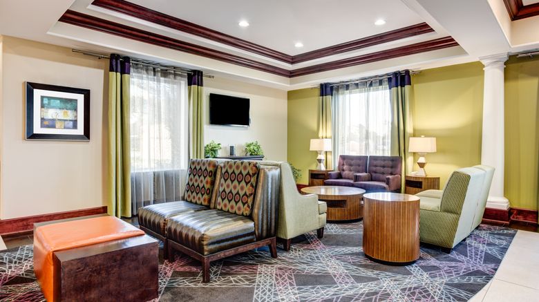 <b>Holiday Inn Express Suites Raceland Lobby</b>. Images powered by <a href="https://www.leonardoworldwide.com/" title="Leonardo Worldwide" target="_blank">Leonardo</a>.