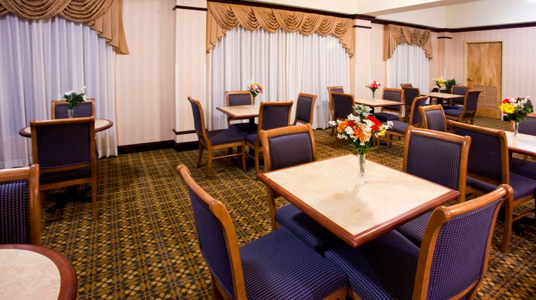 <b>Holiday Inn Express Syracuse Airport Restaurant</b>. Images powered by <a href="https://www.leonardoworldwide.com/" title="Leonardo Worldwide" target="_blank">Leonardo</a>.