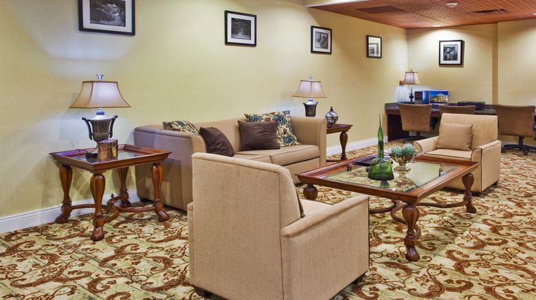 <b>Holiday Inn Express Savannah Airport Lobby</b>. Images powered by <a href="https://www.leonardoworldwide.com/" title="Leonardo Worldwide" target="_blank">Leonardo</a>.