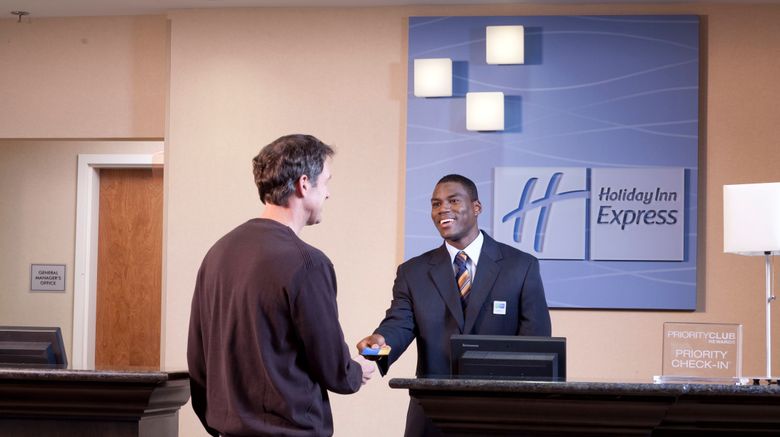 <b>Holiday Inn Express Stes Newton Lobby</b>. Images powered by <a href="https://www.leonardoworldwide.com/" title="Leonardo Worldwide" target="_blank">Leonardo</a>.