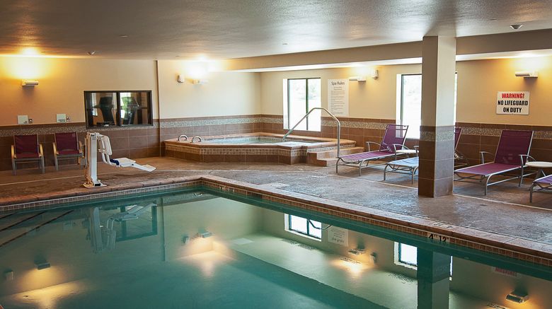 <b>Holiday Inn Express & Suites Wichita NE Pool</b>. Images powered by <a href="https://www.leonardoworldwide.com/" title="Leonardo Worldwide" target="_blank">Leonardo</a>.