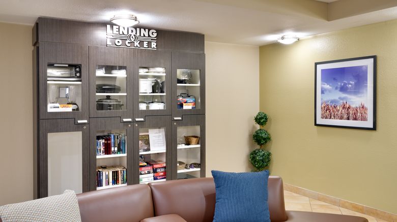 <b>Candlewood Suites Plano East Lobby</b>. Images powered by <a href="https://www.leonardoworldwide.com/" title="Leonardo Worldwide" target="_blank">Leonardo</a>.