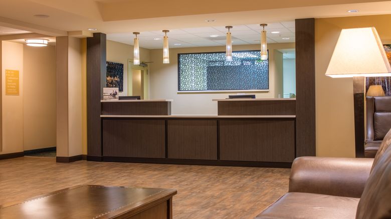 <b>Candlewood Suites Vancouver-Camas Lobby</b>. Images powered by <a href="https://www.leonardoworldwide.com/" title="Leonardo Worldwide" target="_blank">Leonardo</a>.
