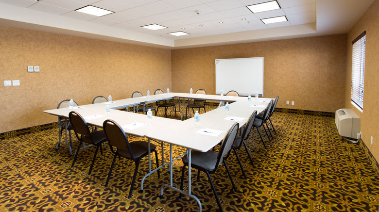 <b>Holiday Inn Express & Suites Whitecourt Meeting</b>. Images powered by <a href="https://www.leonardoworldwide.com/" title="Leonardo Worldwide" target="_blank">Leonardo</a>.